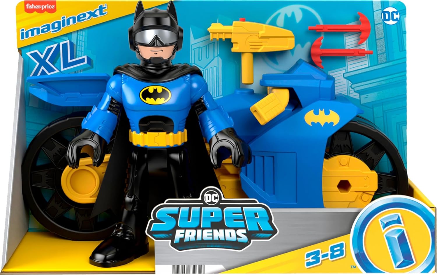 Fisher Price Imaginext DC SF Batcycle