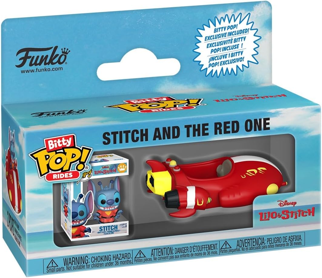 Funko Bitty Pop! Rides Stitch And The Red One