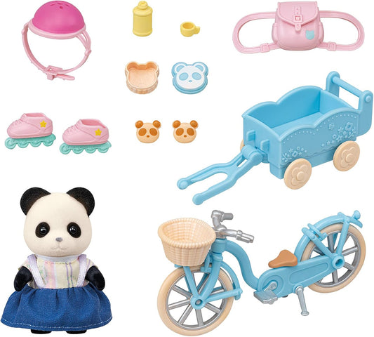 Sylvanian Families: Cycle & Skate - Panda Girl