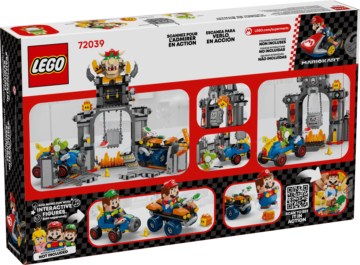 LEGO® | Super Mario: Mario Kart – Bowser's Castle (72039)