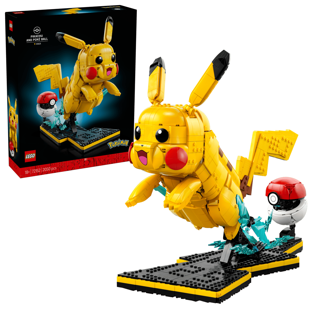 LEGO® | Pokémon: Pikachu and Poké Ball (72152)