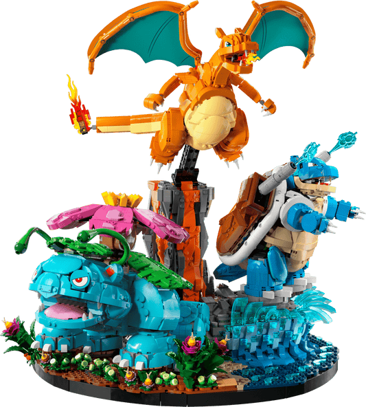 LEGO® | Pokémon: Venusaur, Charizard and Blastoise (72153)
