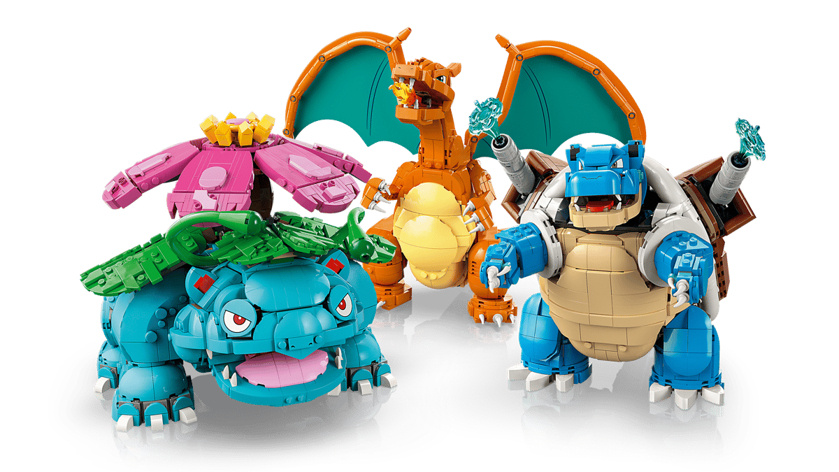 LEGO® | Pokémon: Venusaur, Charizard and Blastoise (72153)