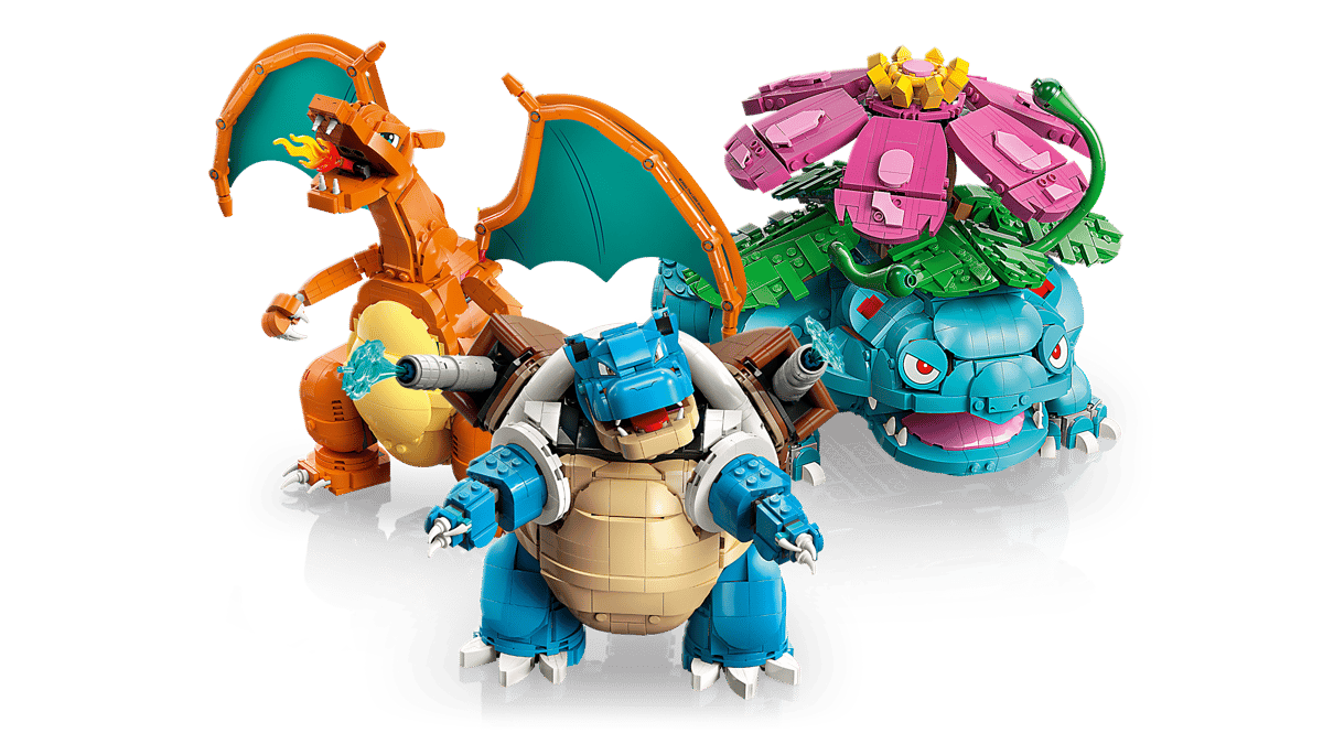 LEGO® | Pokémon: Venusaur, Charizard and Blastoise (72153)