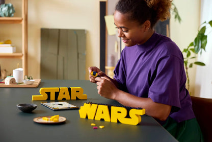 LEGO® | Ideas | Star Wars: Brick-Built Star Wars Logo (75407)