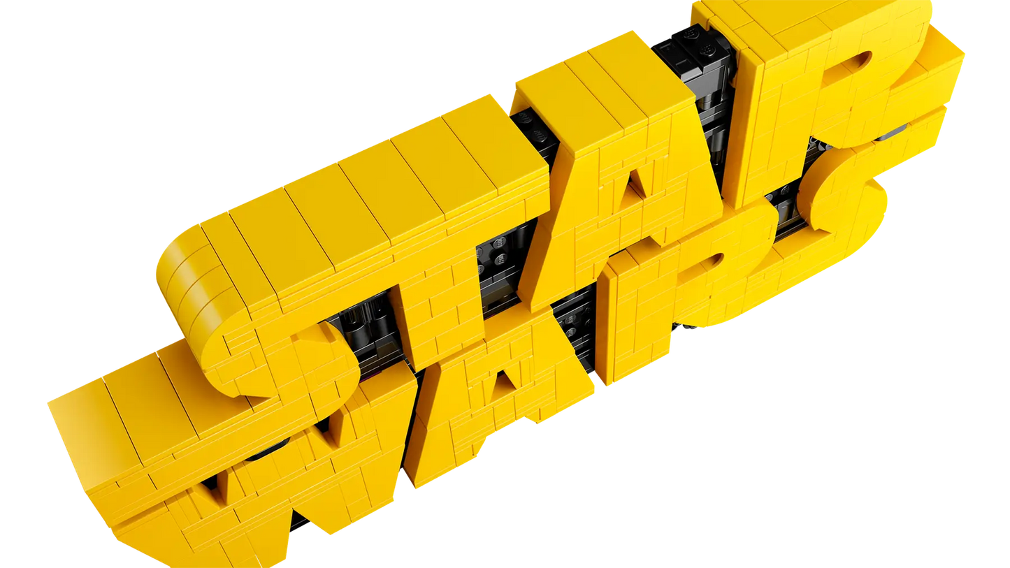 LEGO® | Ideas | Star Wars: Brick-Built Star Wars Logo (75407)