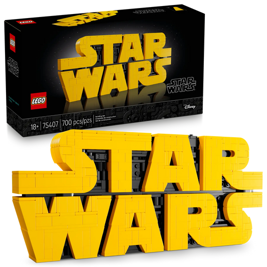 LEGO® | Ideas | Star Wars: Brick-Built Star Wars Logo (75407)