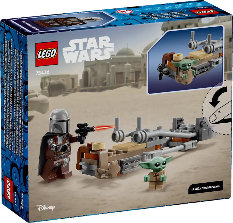 LEGO® | Star Wars: The Mandalorian & Grogu's Speeder Bike (75436)