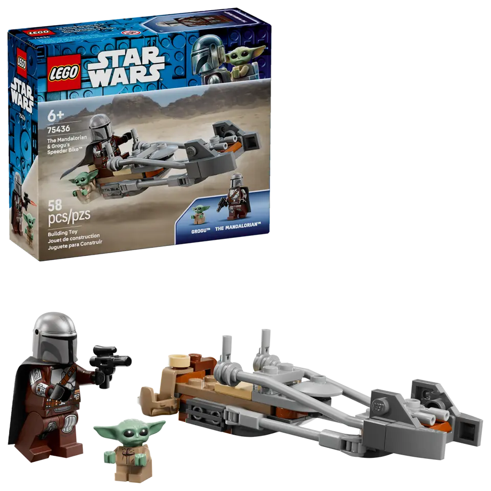 LEGO® | Star Wars: The Mandalorian & Grogu's Speeder Bike (75436)