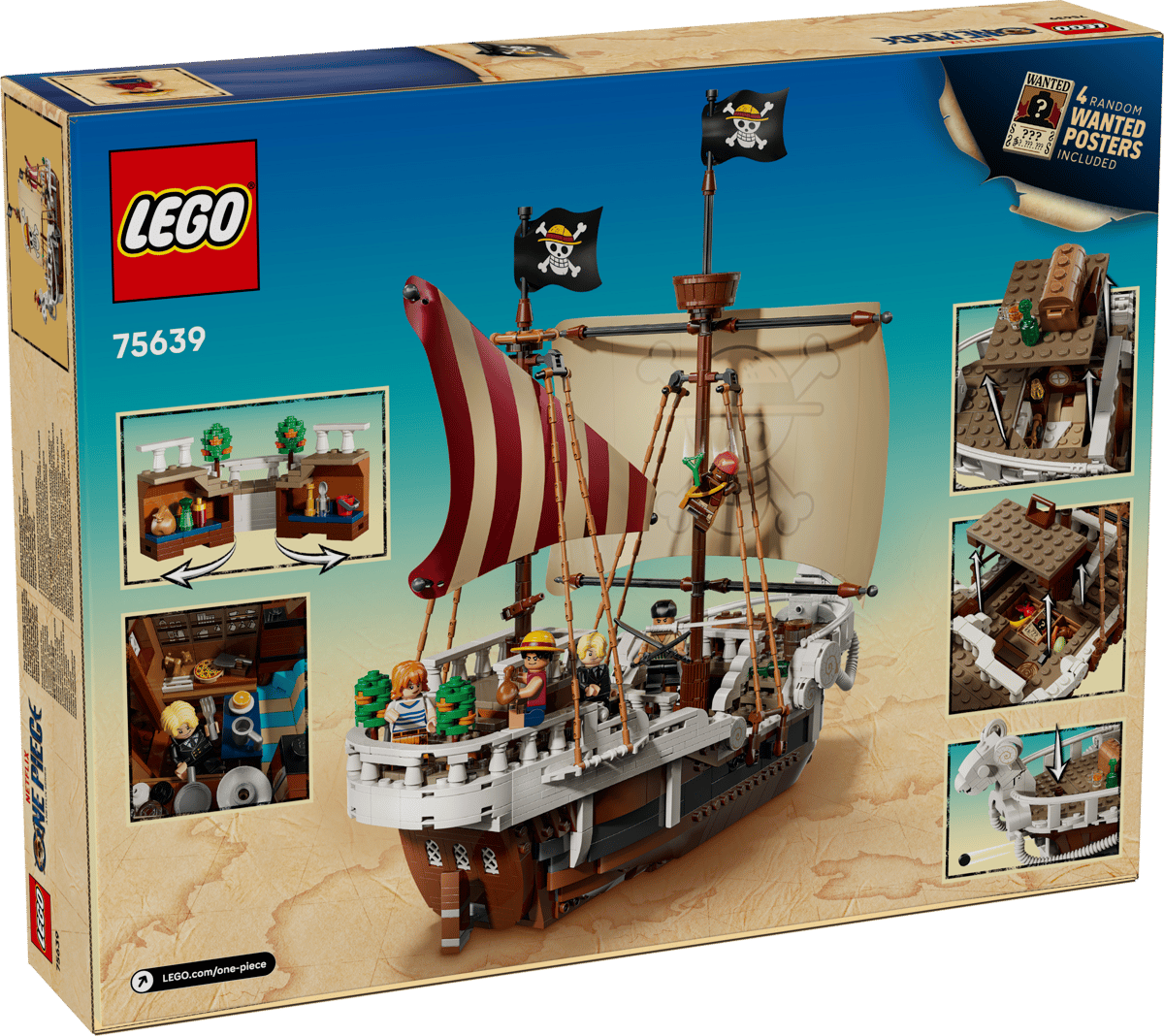 LEGO® | One Piece: The Going Merry Pirate Ship (75639)