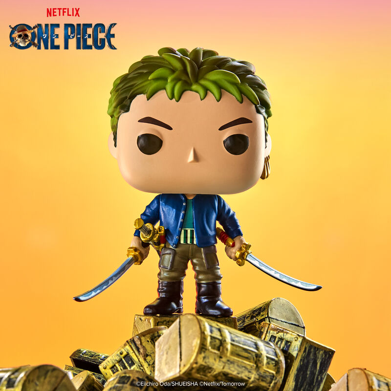 Funko POP One Piece Zoro lifestyle image