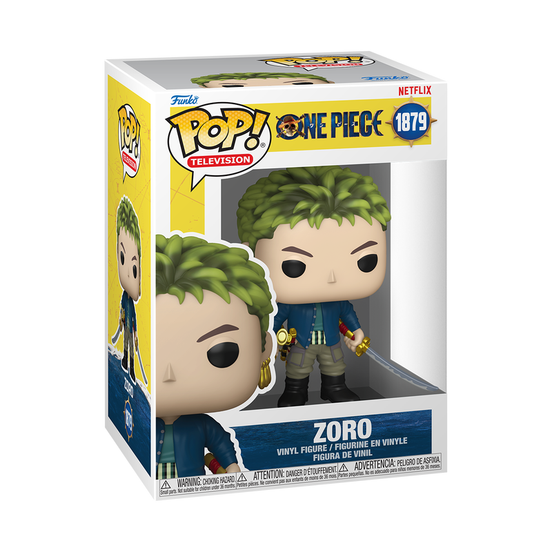 Funko POP One Piece Zoro live action boxed figure