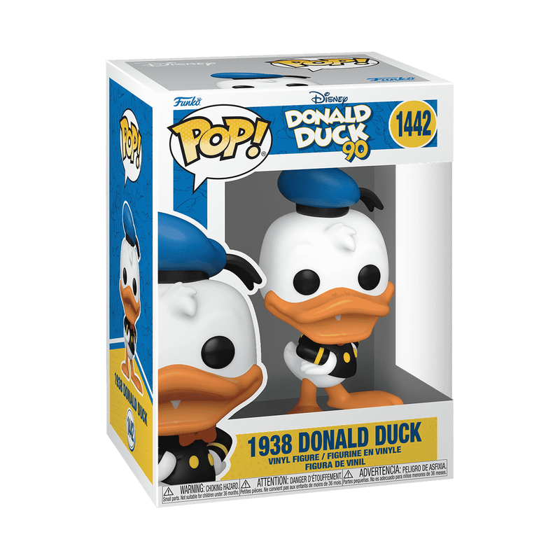 Funko POP 1938 Donald Duck boxed figure