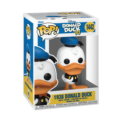 Funko POP 1938 Donald Duck boxed figure