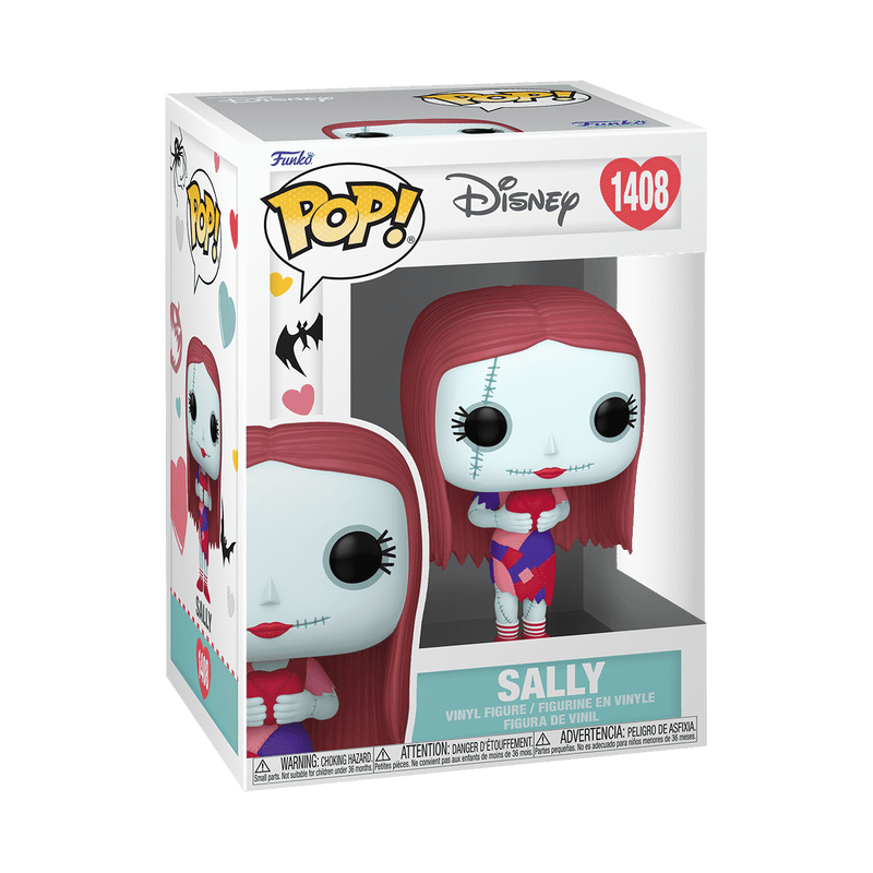 Funko POP Nightmare Before Christmas Sally with Valentine Heart boxed figure