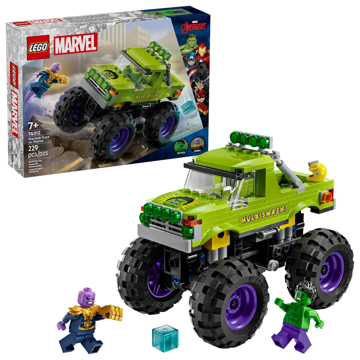 LEGO® | Marvel: The Hulk Truck vs. Thanos (76312)