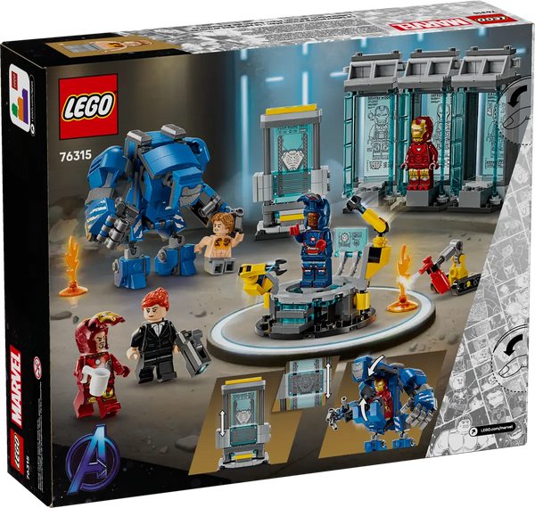 LEGO® | Marvel: Iron Man’s Laboratory: Hall of Armor (76315)