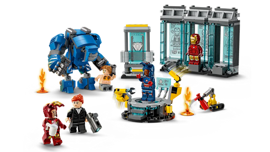 LEGO® | Marvel: Iron Man’s Laboratory: Hall of Armor (76315)