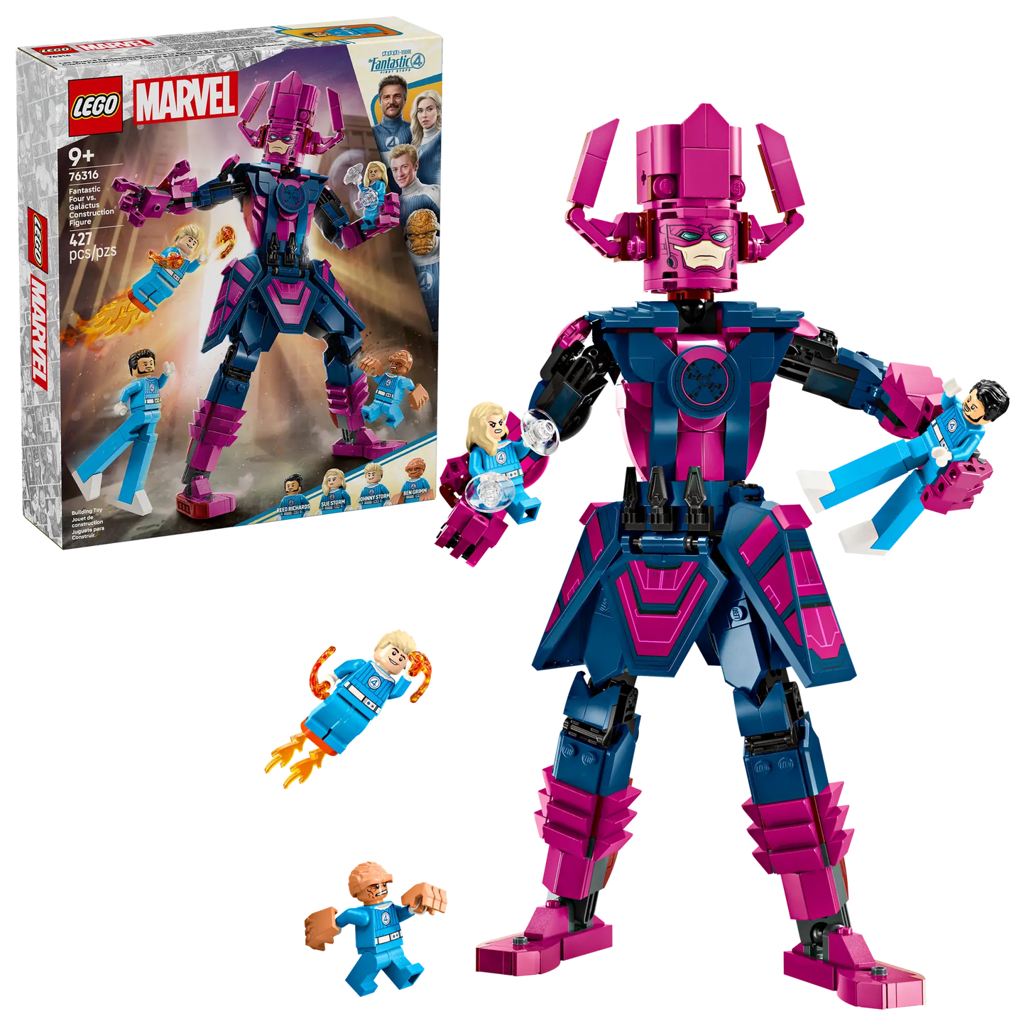 LEGO® | Marvel: Fantastic Four vs. Galactus Construction Figure (76316)