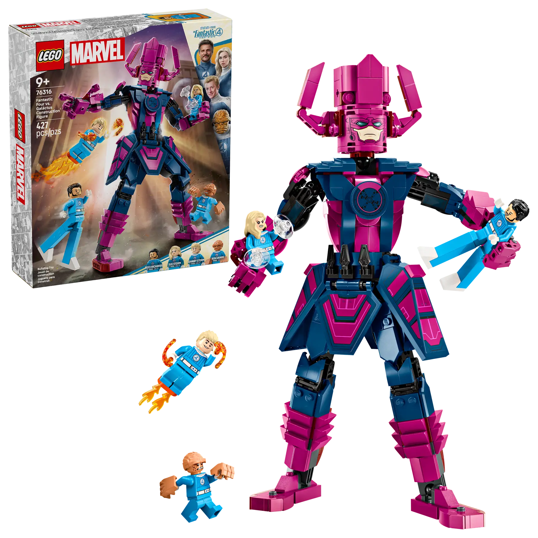 LEGO® | Marvel: Fantastic Four vs. Galactus Construction Figure (76316)