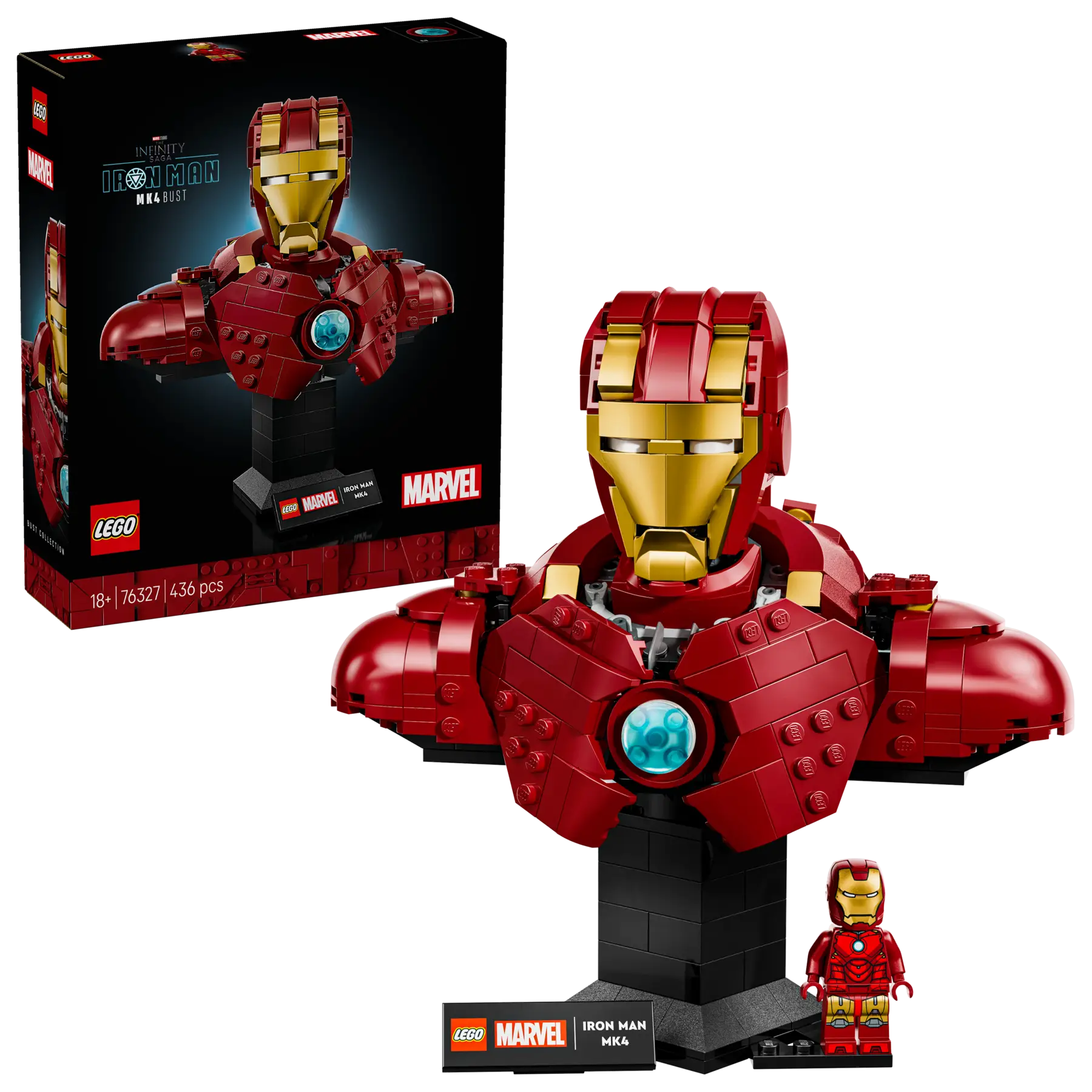 LEGO® | Marvel: Iron Man MK4 Bust (76327)