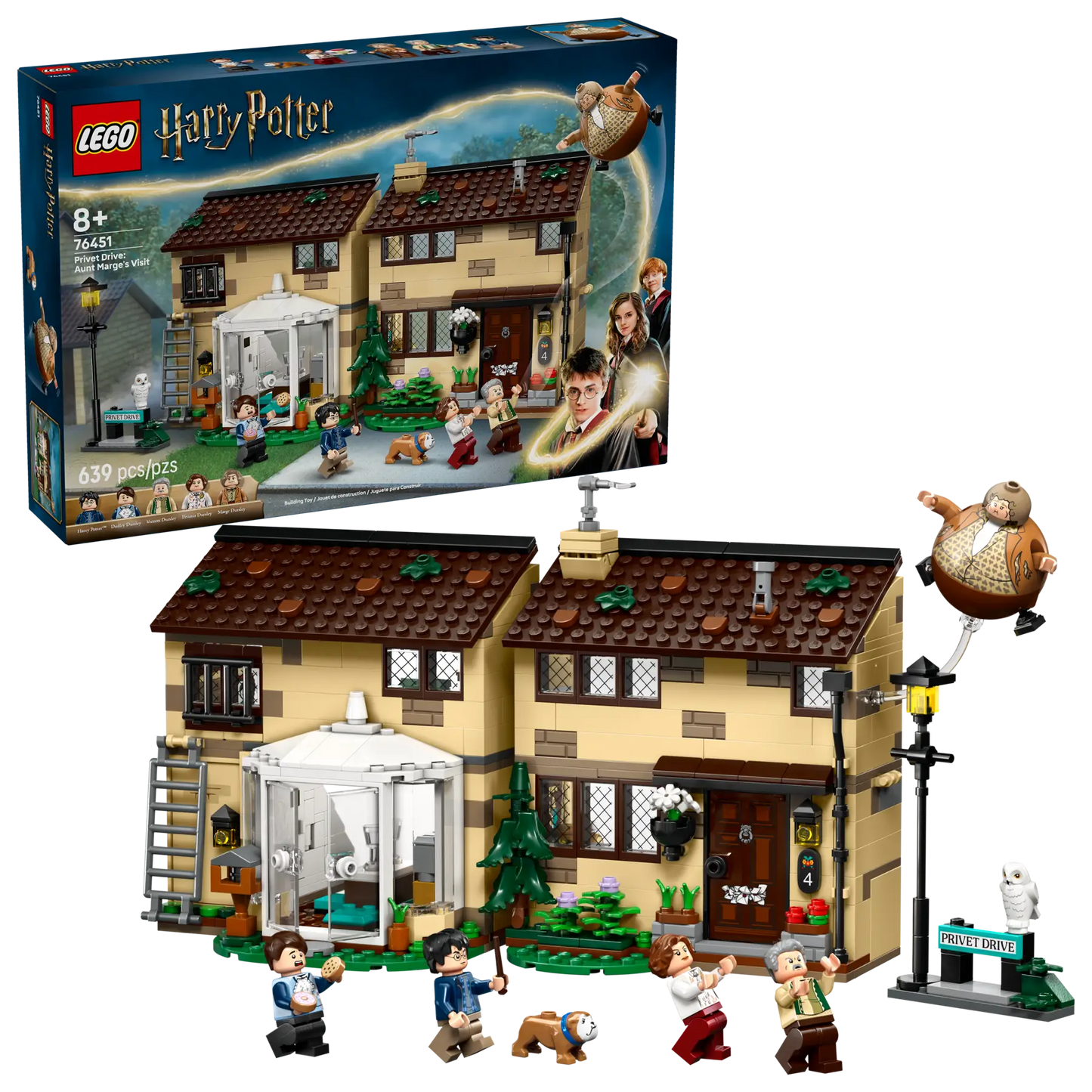 LEGO® | Harry Potter: Privet Drive: Aunt Marge's Visit (76451)