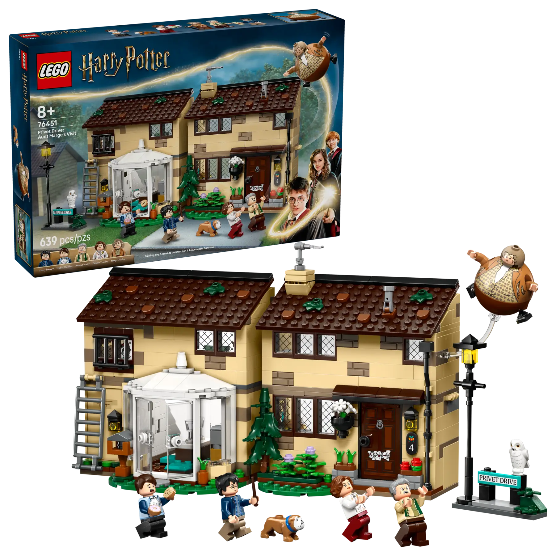 LEGO® | Harry Potter: Privet Drive: Aunt Marge's Visit (76451)