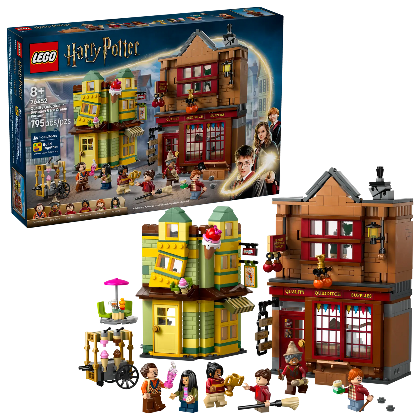 LEGO® | Harry Potter: Quality Quidditch Supplies & Ice Cream Parlour (76452)