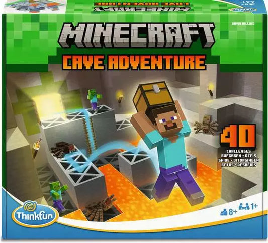 ThinkFun Minecraft Cave Adventures game box