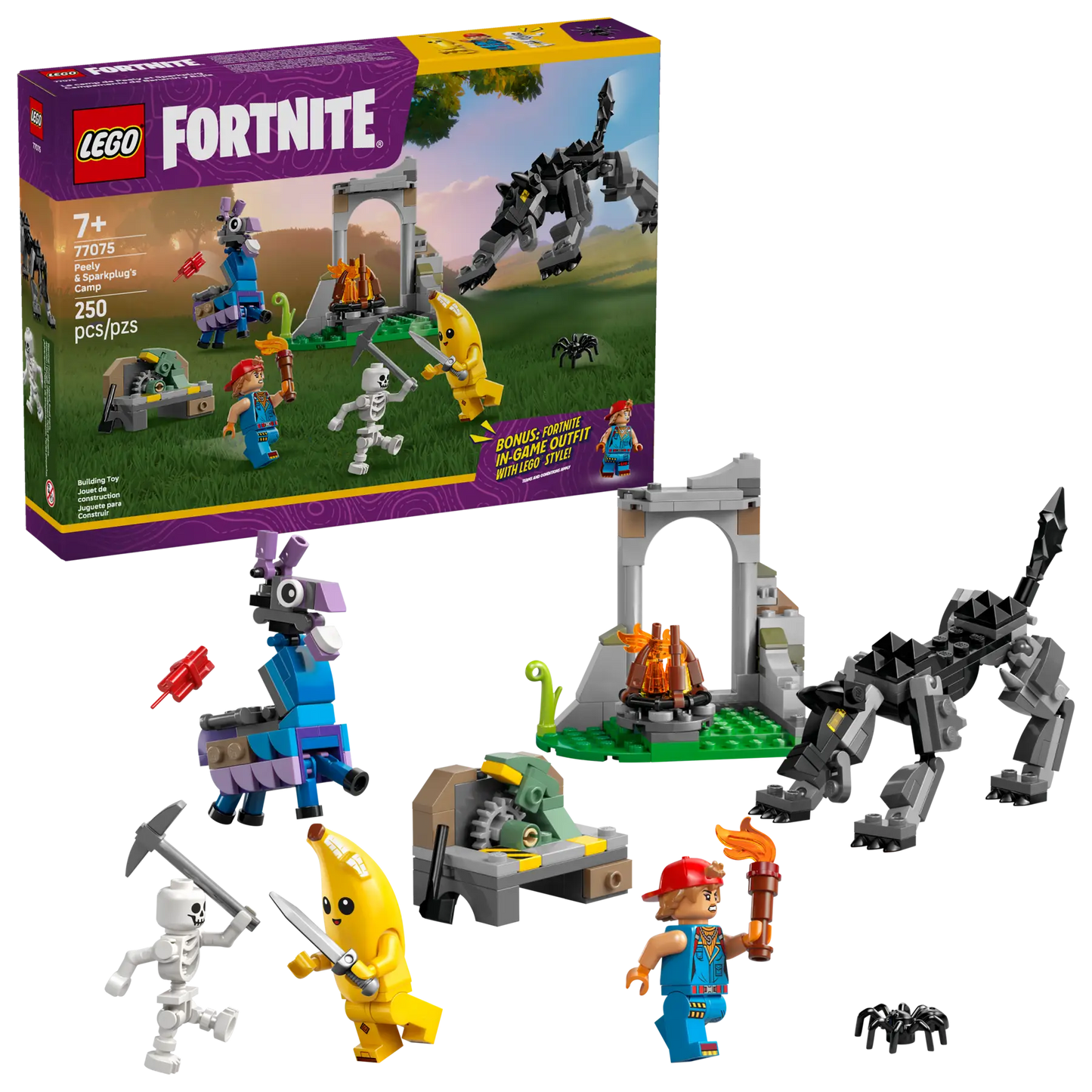 LEGO® | Fortnite: Peely & Sparkplug's Camp (77075)