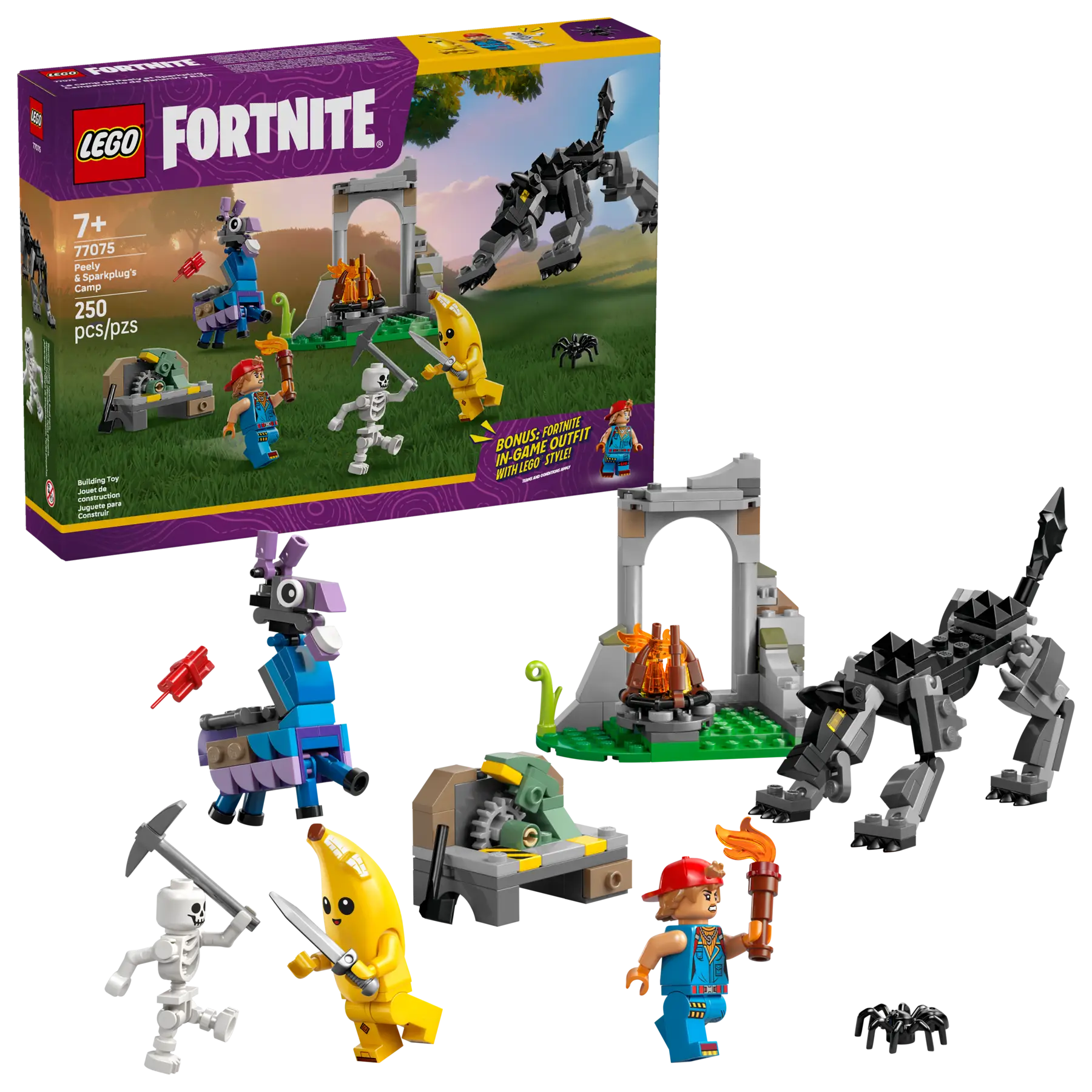 LEGO® | Fortnite: Peely & Sparkplug's Camp (77075)
