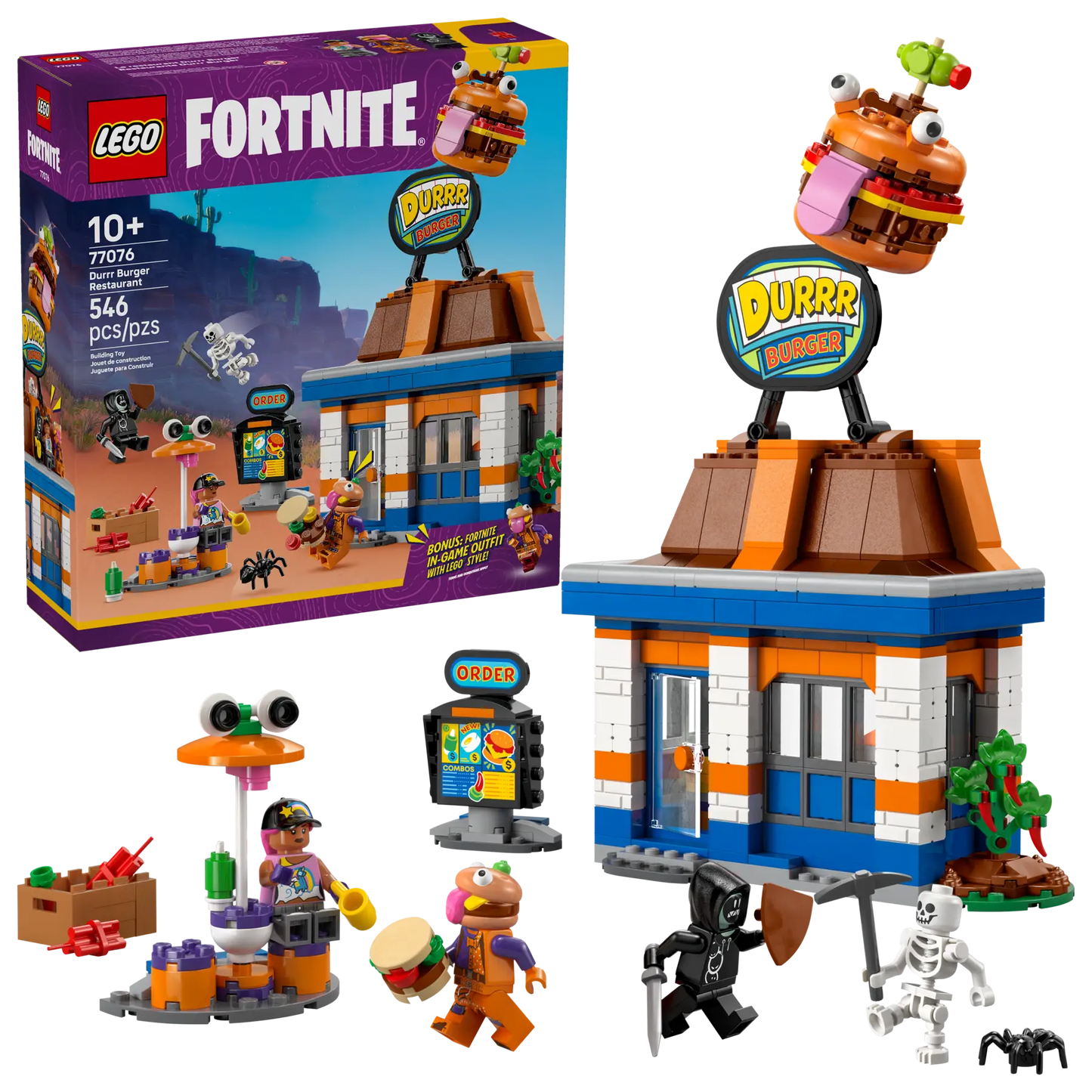 LEGO® | Fortnite: Durrr Burger Restaurant (77076)
