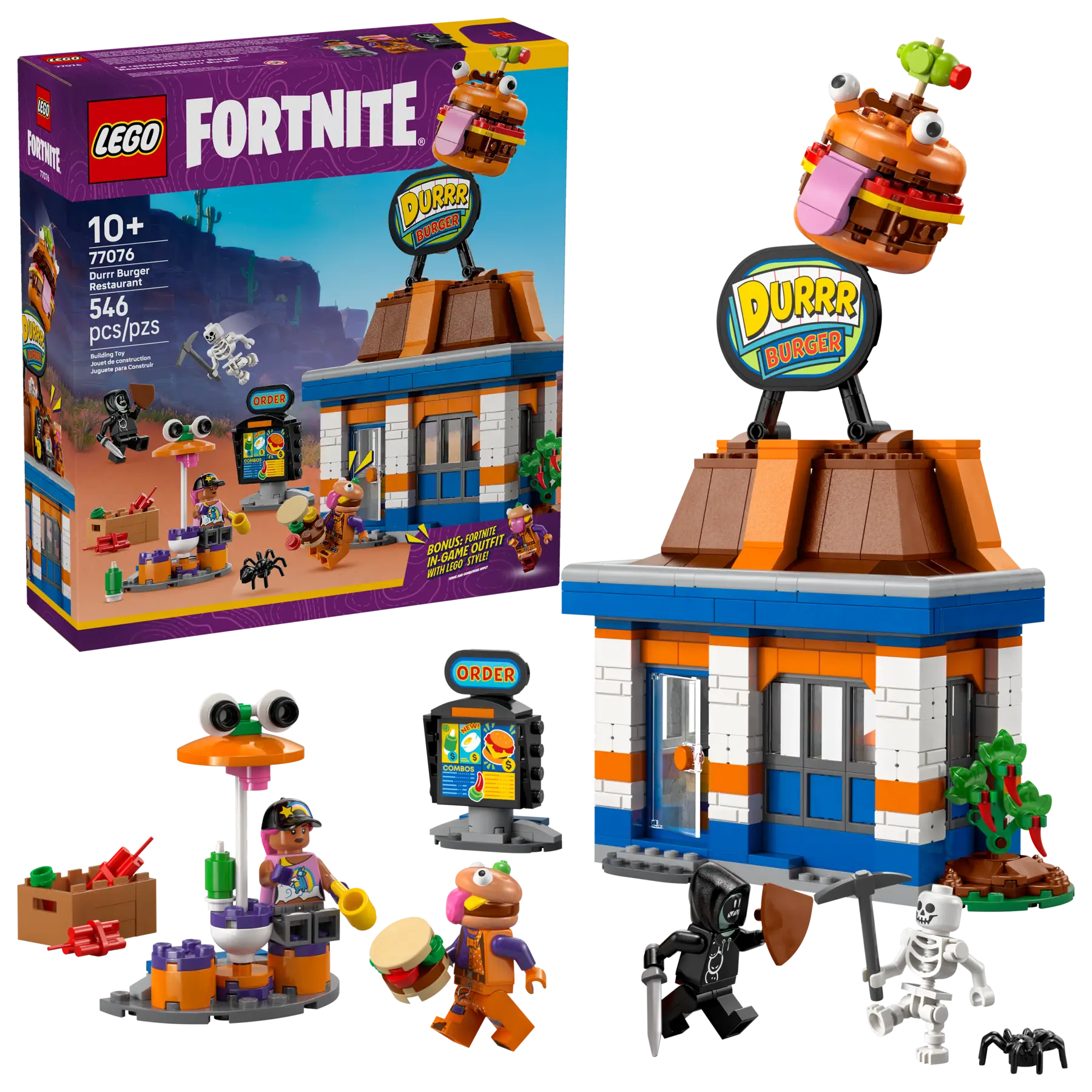 LEGO® | Fortnite: Durrr Burger Restaurant (77076)