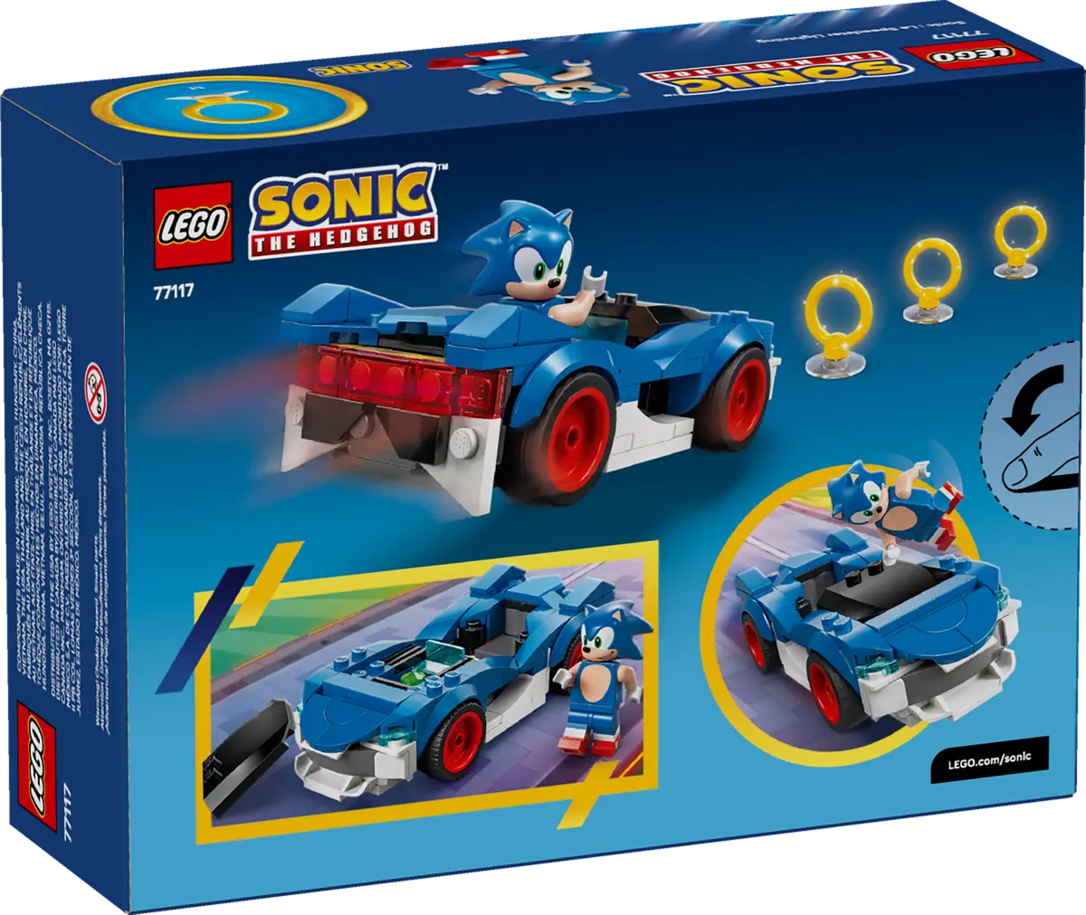 LEGO® | Sonic the Hedgehog™ Sonic: Speedster Lightning (77117)