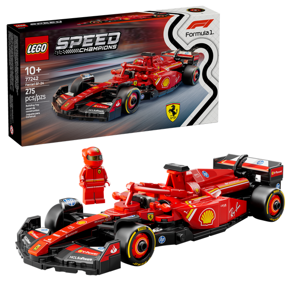 LEGO® | Speed Champions: Ferrari SF-24 F1 Race Car (77242)