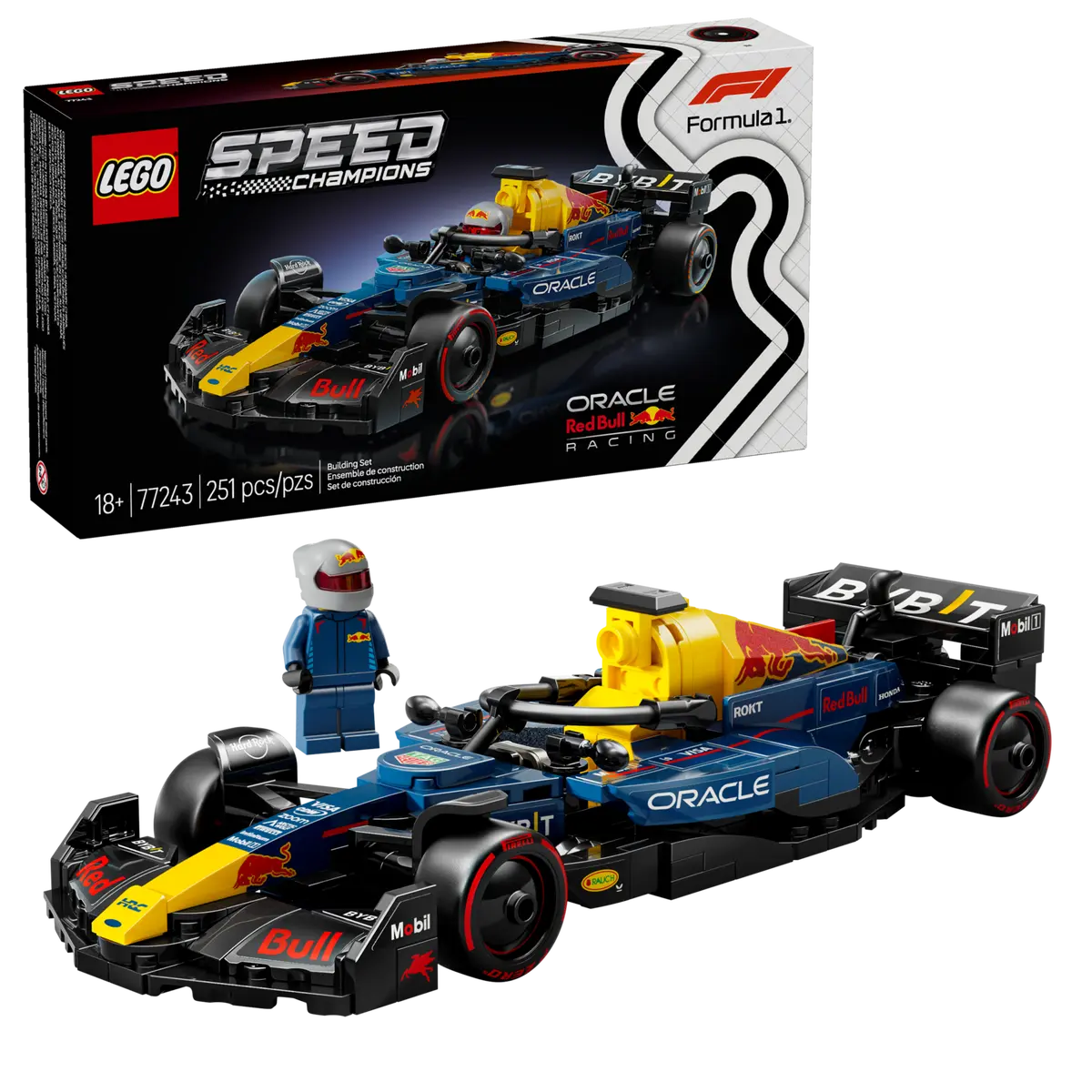 LEGO® | Speed Champions: Oracle Red Bull Racing RB20 F1 Race Car (77243)