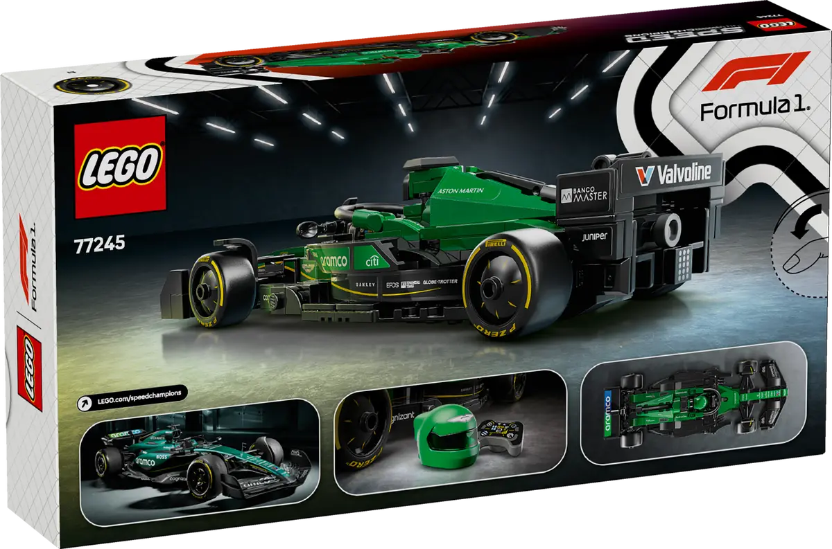 LEGO® | Speed Champions: Aston Martin Aramco F1 AMR24 Race Car (77245)