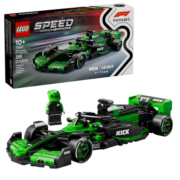 LEGO® | Speed Champions: KICK Sauber F1 Team C44 Race Car (77247)