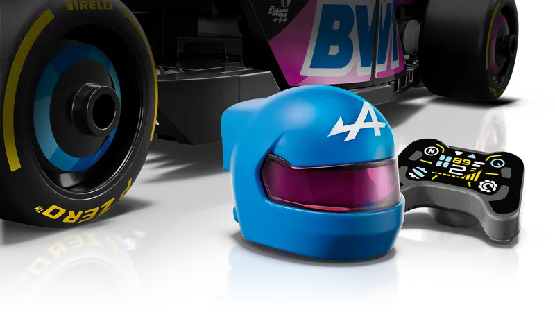 LEGO® | Speed Champions: BWT Alpine F1 Team A524 Race Car (77248)