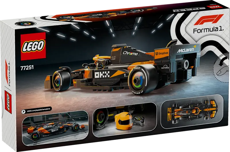 LEGO® | Speed Champions: McLaren F1 Team MCL38 Race Car (77251)