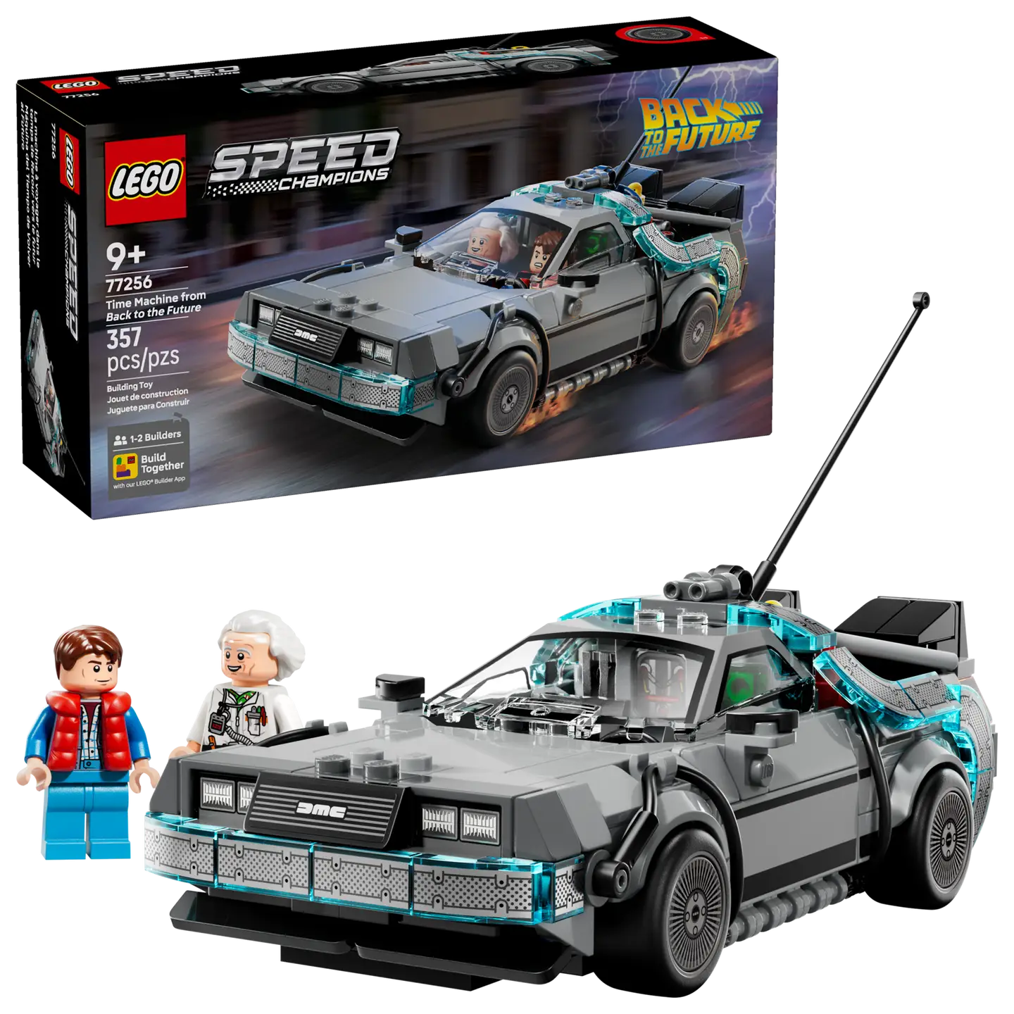 LEGO® | Speed Champions: Time Machine from Back to the Future (77256)