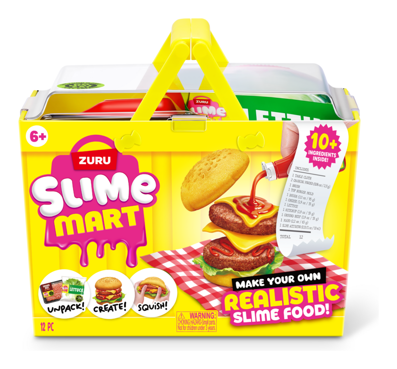 Slime Mart Small Shopping Basket S1 Fast Food
