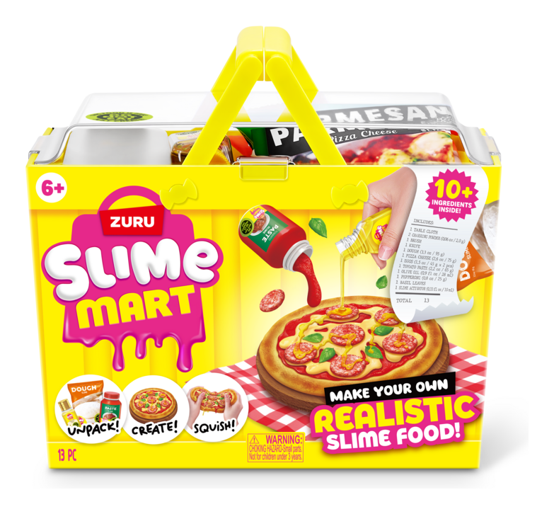 Slime Mart Small Shopping Basket S1 Fast Food