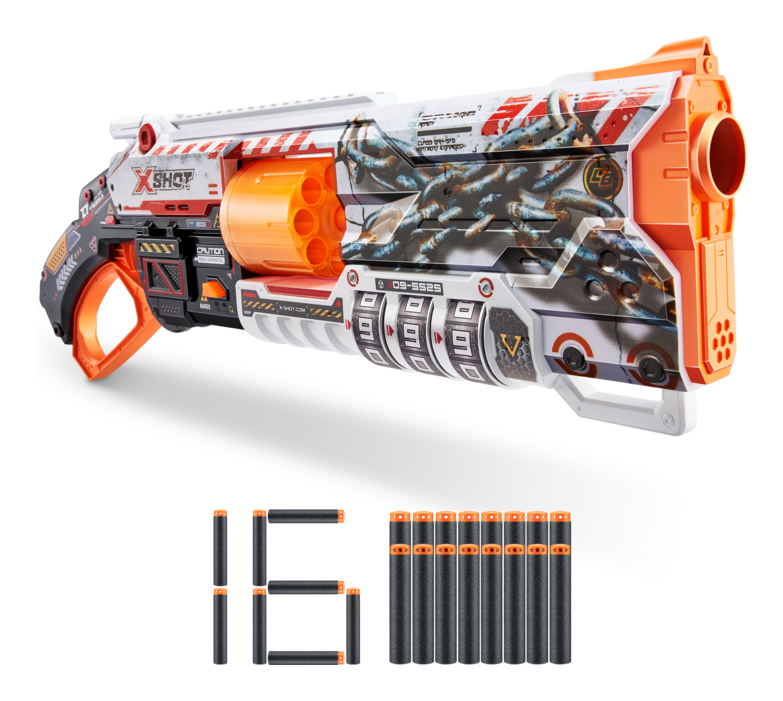 XShot Skins S1 Lock Gun (16 Darts)