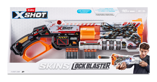 XShot Skins S1 Lock Gun (16 Darts)