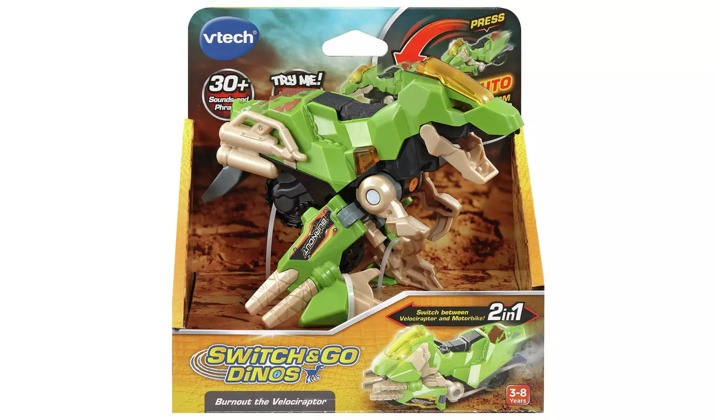 VTech: Switch & Go Dinos Burnout the Velociraptor