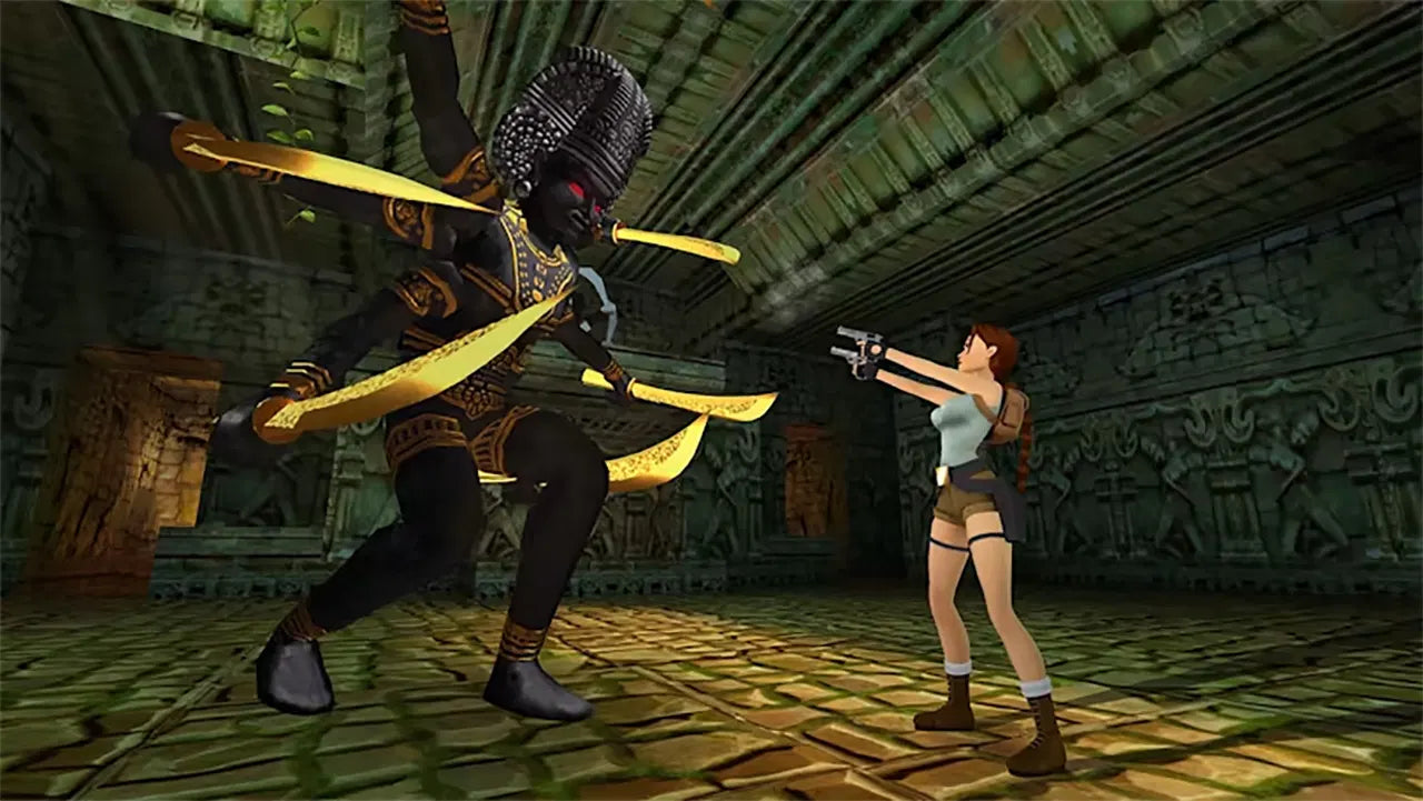 Tomb Raider I-III Remastered Starring Lara Croft [Deluxe Edition] (PlayStation 5)