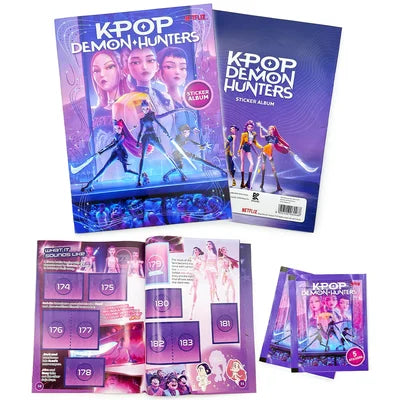 KPop Demon Hunters Sticker Album