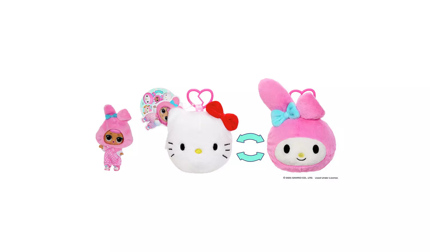 L.O.L. Surprise Reversible Plush Hello Kitty