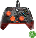 Turtle Beach Rematch Controller, Green Camo Black/Orange | Xbox